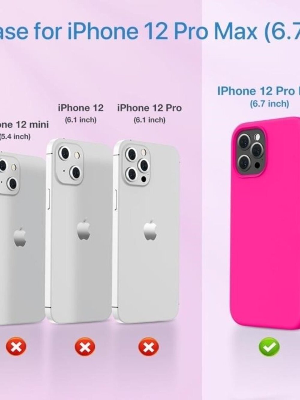 Miracase Compatible with iPhone 12 Pro Max - Picture 4 of 5